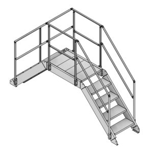 Cross Over Stairs