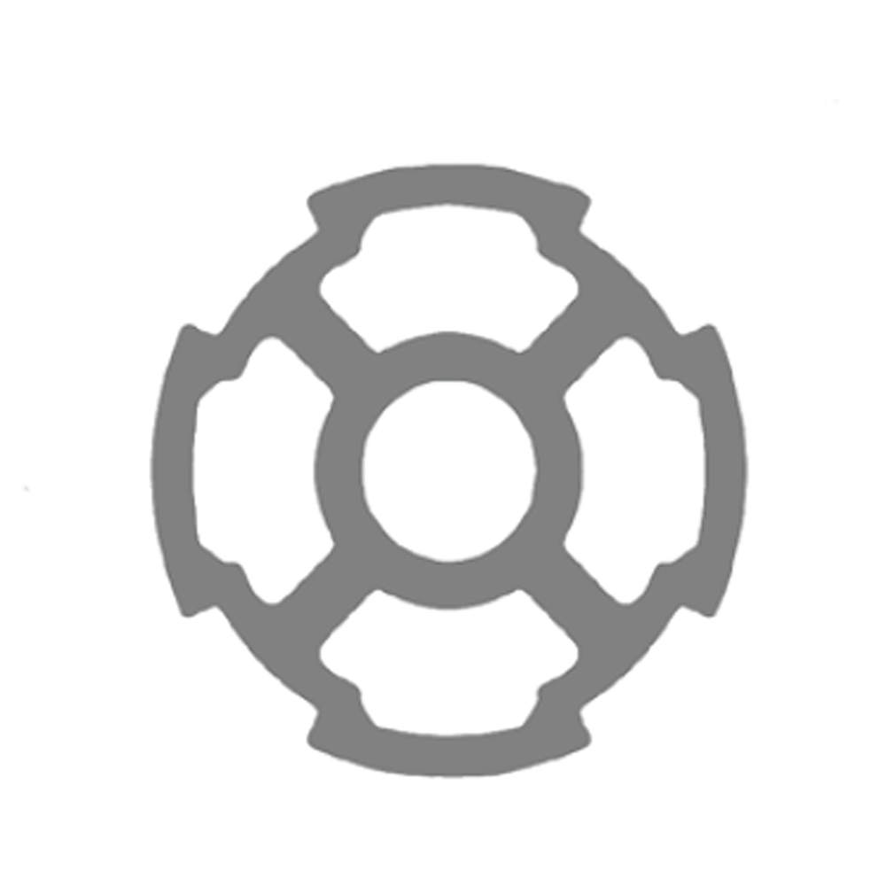 10D-28H-0 MODULAR SOLUTION D28 EXTRUDED PROFILE<BR>HEAVY 28MM OD FRAME WITH RIDGE MOUNT 4M LONG