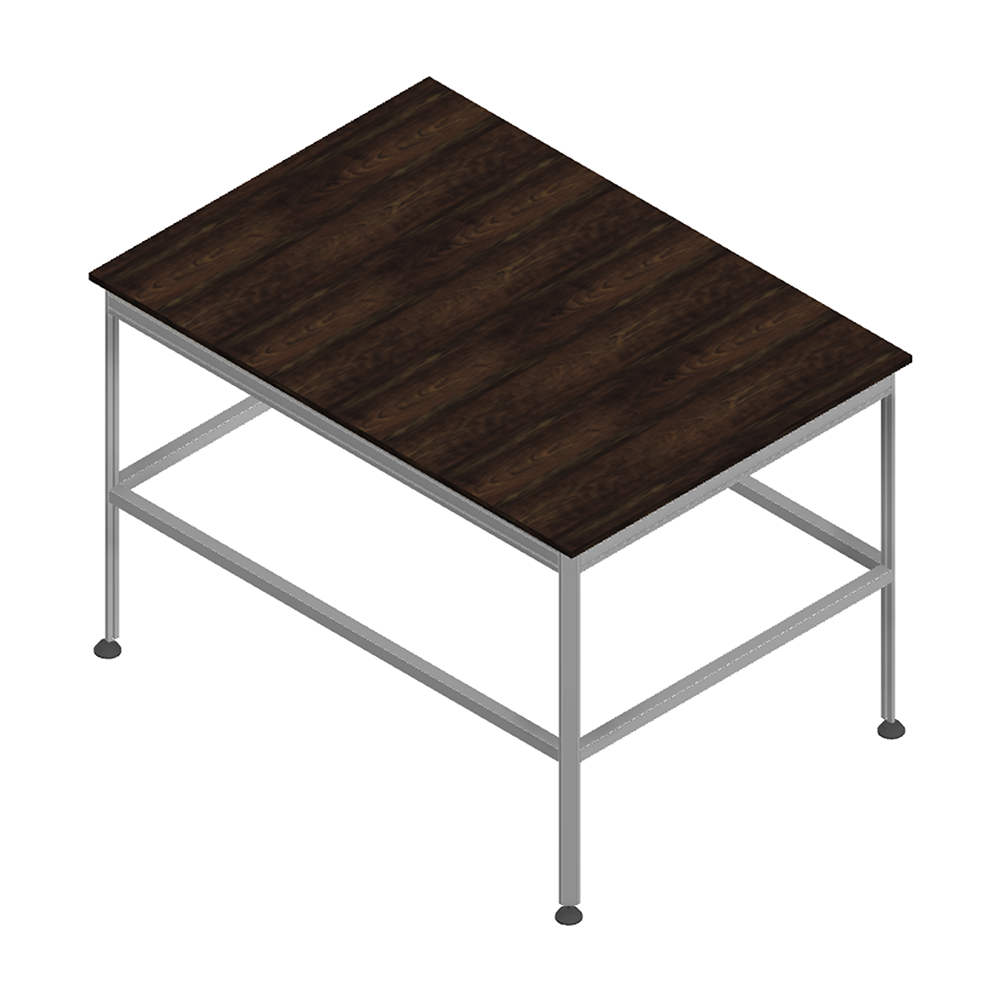 TABLE 10-4545MA50:A95C MODULAR SOLUTION WOOD TOP TABLE