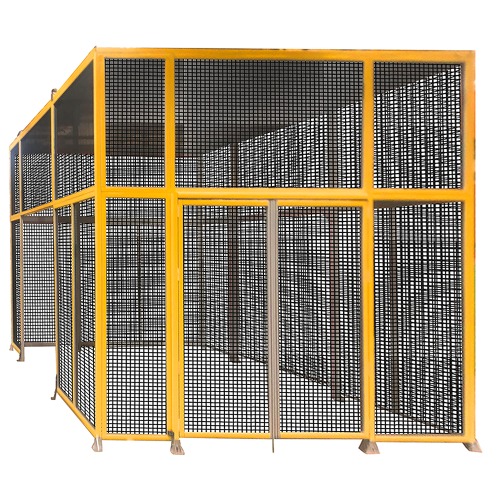 MESH ENCLOSURE M10587-021 MODULAR SOLUTION MESH GUARDING MACHINE ENCLOSURE