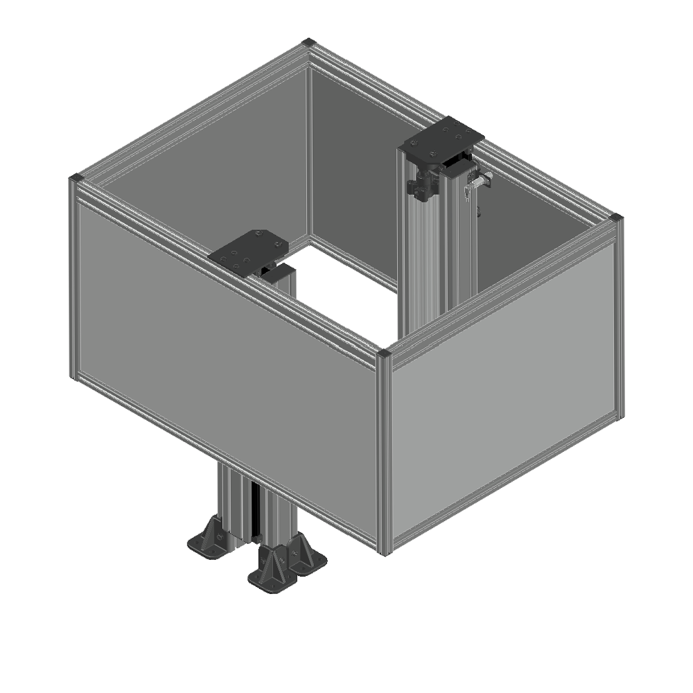 PNEUMATIC POWERED LIGHT SHIELD 10584 MODULAR SOLUTION PNEUMATIC POWERED LIGHT SHIELD DESIGN