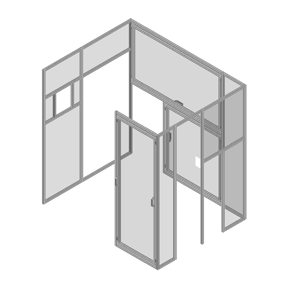 POLYCARB FENCE 10626 MODULAR SOLUTION POLYCARB FENCE (10626)