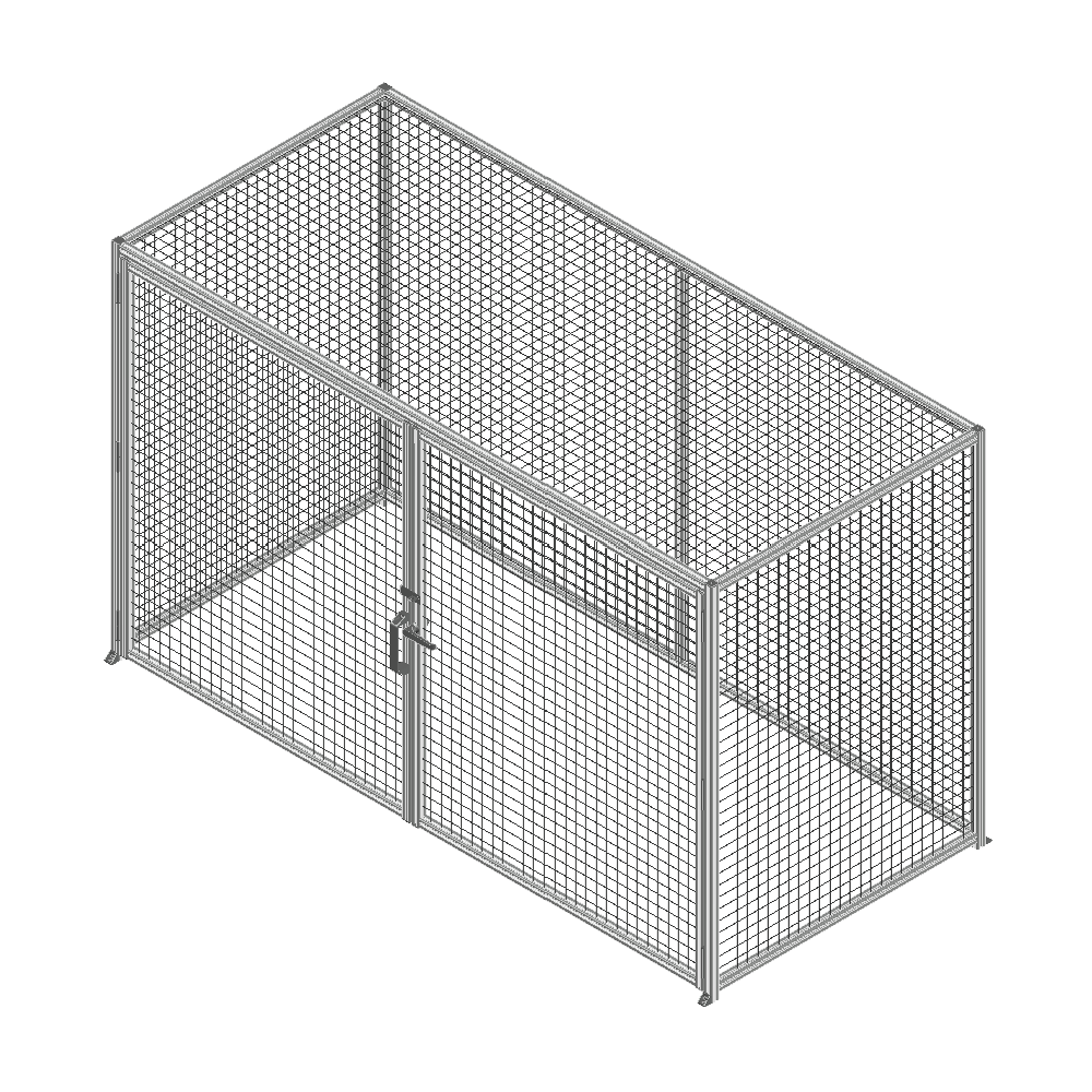 WIRE MESH ENCLOSURE 10610 MODULAR SOLUTION WIRE MESH ENCLOSURE DESIGN
