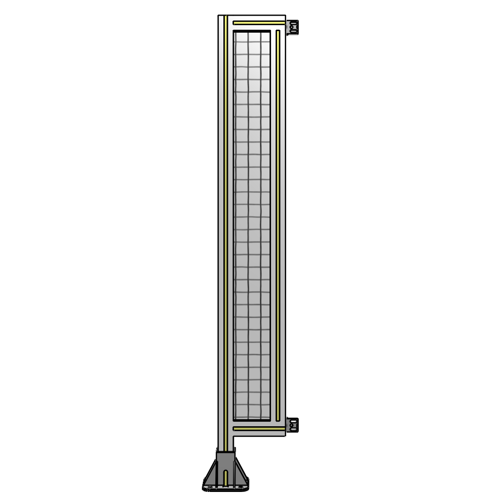 A1-1400-0200-0150-HYMFK GUARDING PANEL 1400MM TALL X 200MM WIDE 1'' MESH