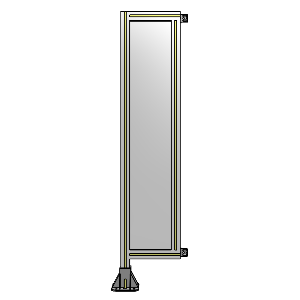 A1-1400-0300-0150-HYPFA GUARDING PANEL 1400MM TALL X 300MM WIDE 1/4'' POLYCARBONATE