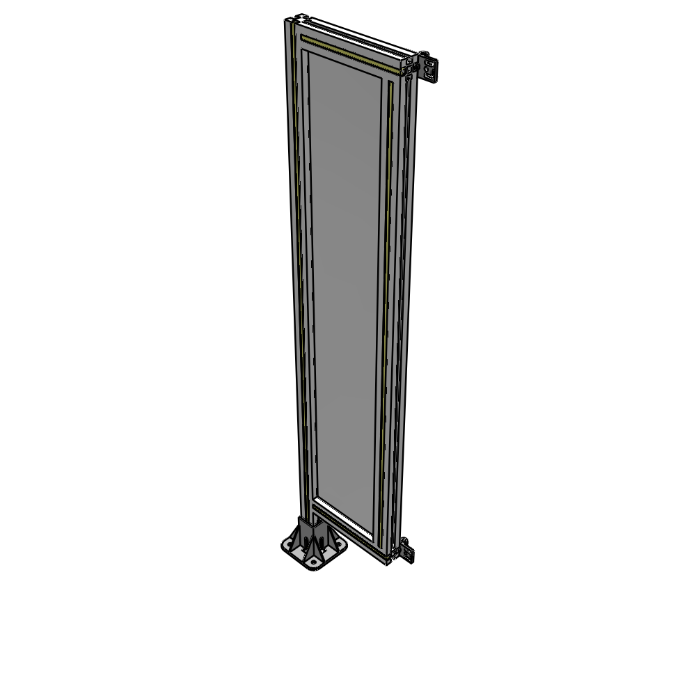 A1-1400-0300-0150-HYPFK GUARDING PANEL 1400MM TALL X 300MM WIDE 1/4'' POLYCARBONATE