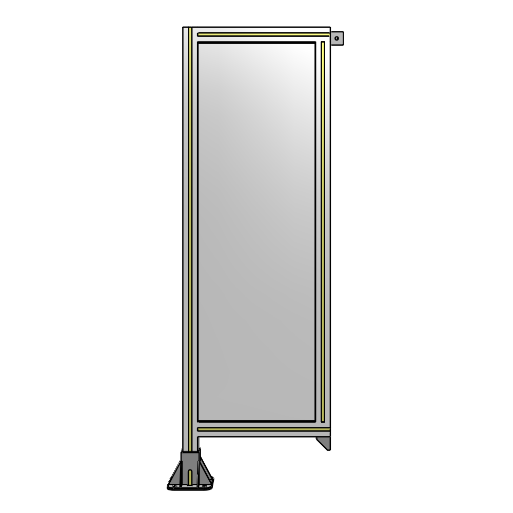 A1-1400-0450-0150-TYPFK GUARDING PANEL 1400MM TALL X 450MM WIDE 1/4'' POLYCARBONATE