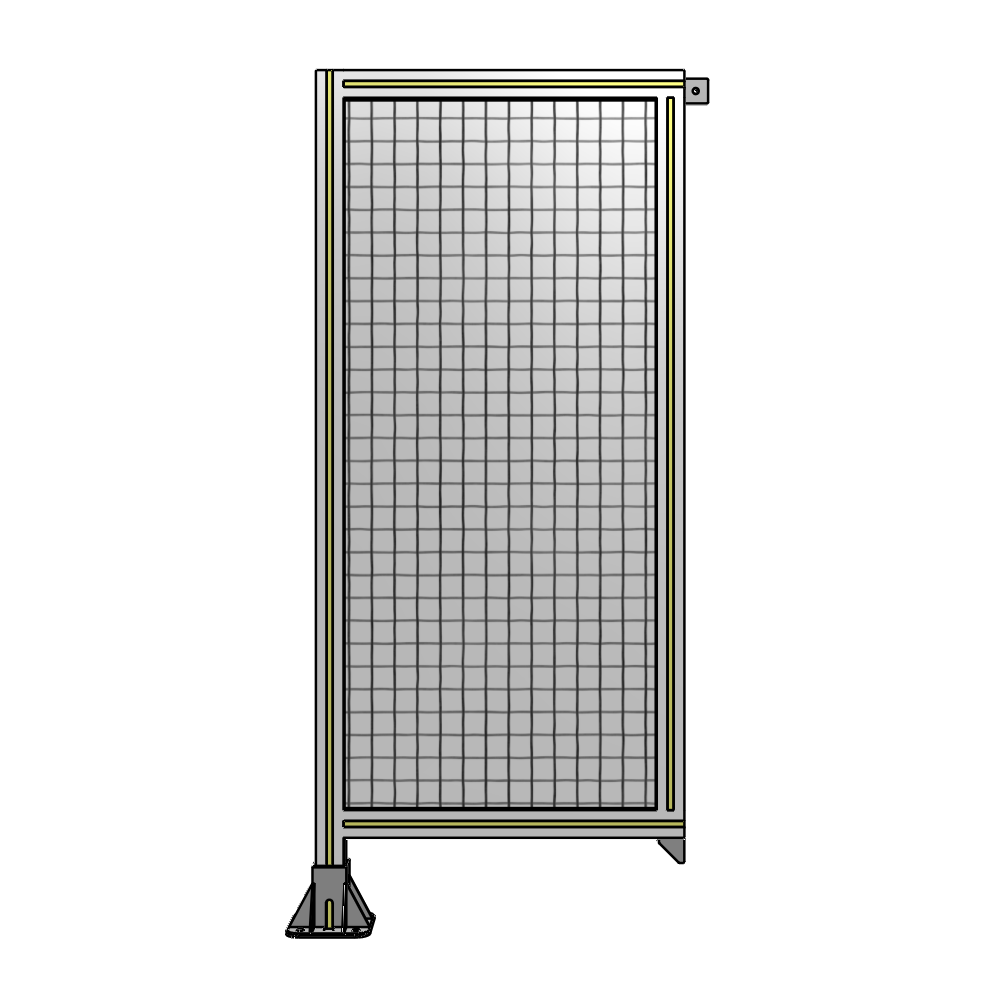 A1-1400-0600-0150-TYMFK GUARDING PANEL 1400MM TALL X 600MM WIDE 1'' MESH
