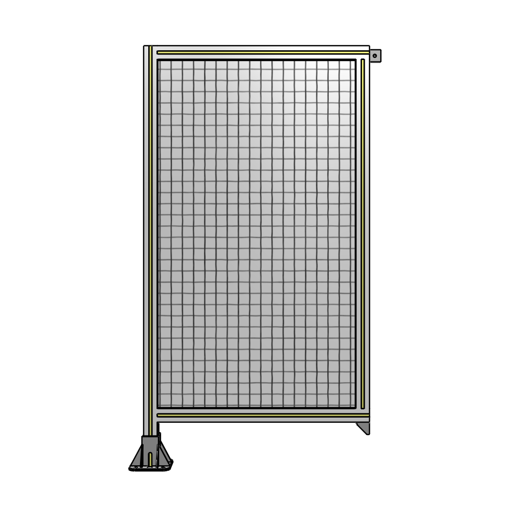 A1-1400-0750-0150-TYMFA GUARDING PANEL 1400MM TALL X 750MM WIDE 1'' MESH