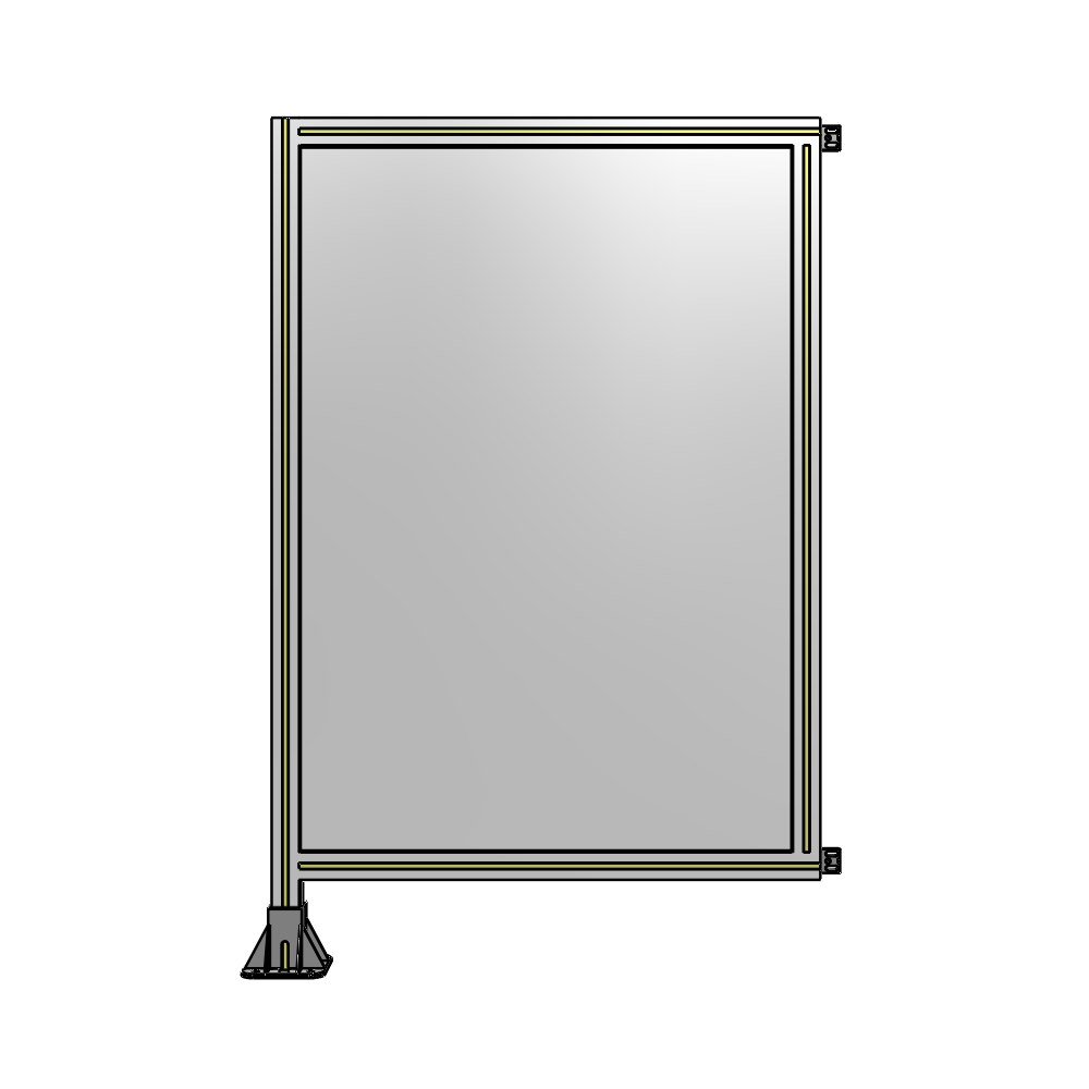 A1-1400-0900-0150-HYPFA GUARDING PANEL 1400MM TALL X 900MM WIDE 1/4'' POLYCARBONATE