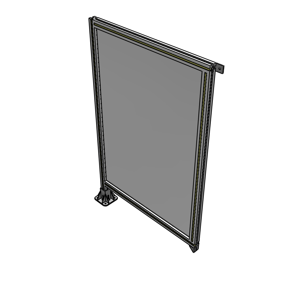 A1-1400-0900-0150-TYPFA GUARDING PANEL 1400MM TALL X 900MM WIDE 1/4'' POLYCARBONATE