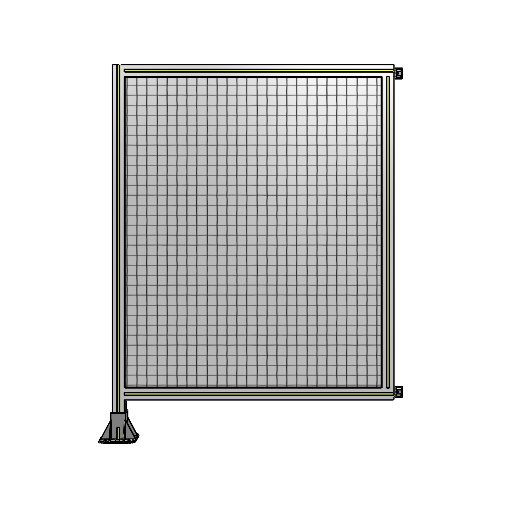 A1-1400-1050-0150-HYMFA GUARDING PANEL 1400MM TALL X 1050MM WIDE 1'' MESH