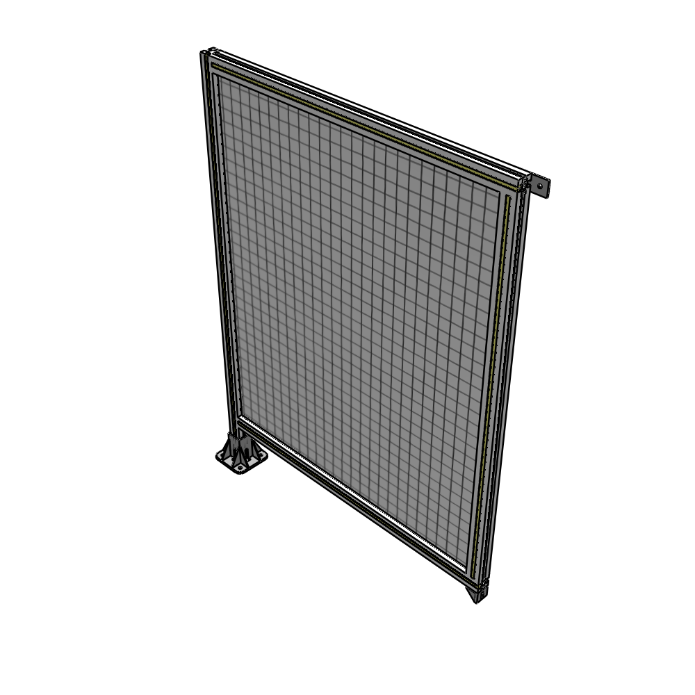 A1-1400-1050-0150-TYMFA GUARDING PANEL 1400MM TALL X 1050MM WIDE 1'' MESH