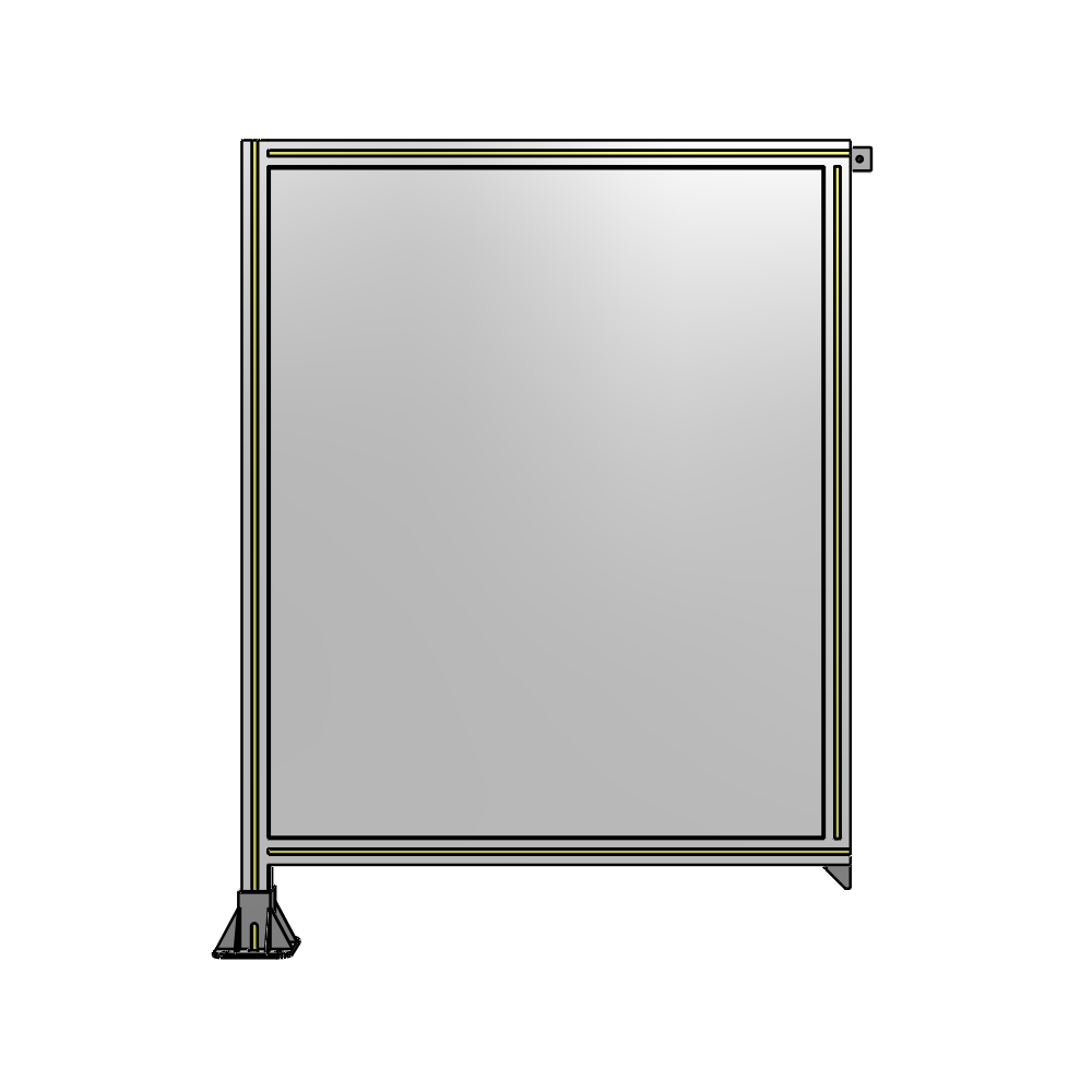 A1-1400-1050-0150-TYPFA GUARDING PANEL 1400MM TALL X 1050MM WIDE 1/4'' POLYCARBONATE