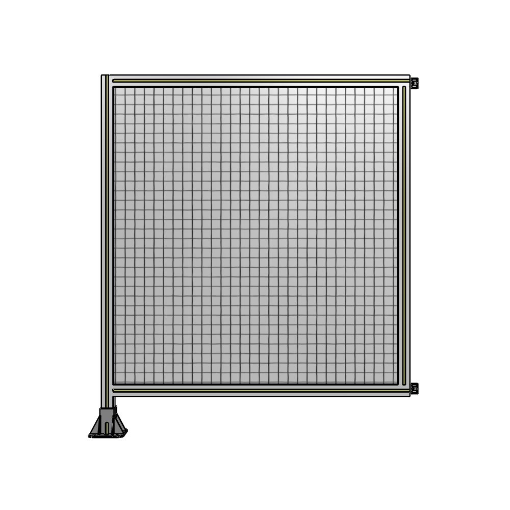 A1-1400-1200-0150-HYMFA GUARDING PANEL 1400MM TALL X 1200MM WIDE 1'' MESH