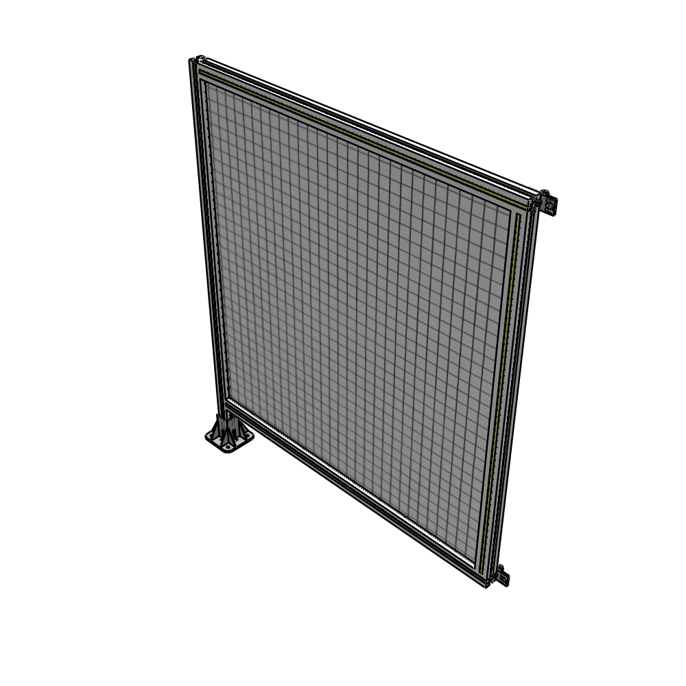 A1-1400-1200-0150-HYMFA GUARDING PANEL 1400MM TALL X 1200MM WIDE 1'' MESH