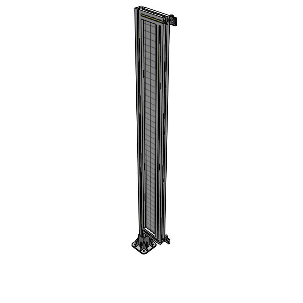 A1-1700-0200-0150-HYMFA GUARDING PANEL 1700MM TALL X 200MM WIDE 1'' MESH