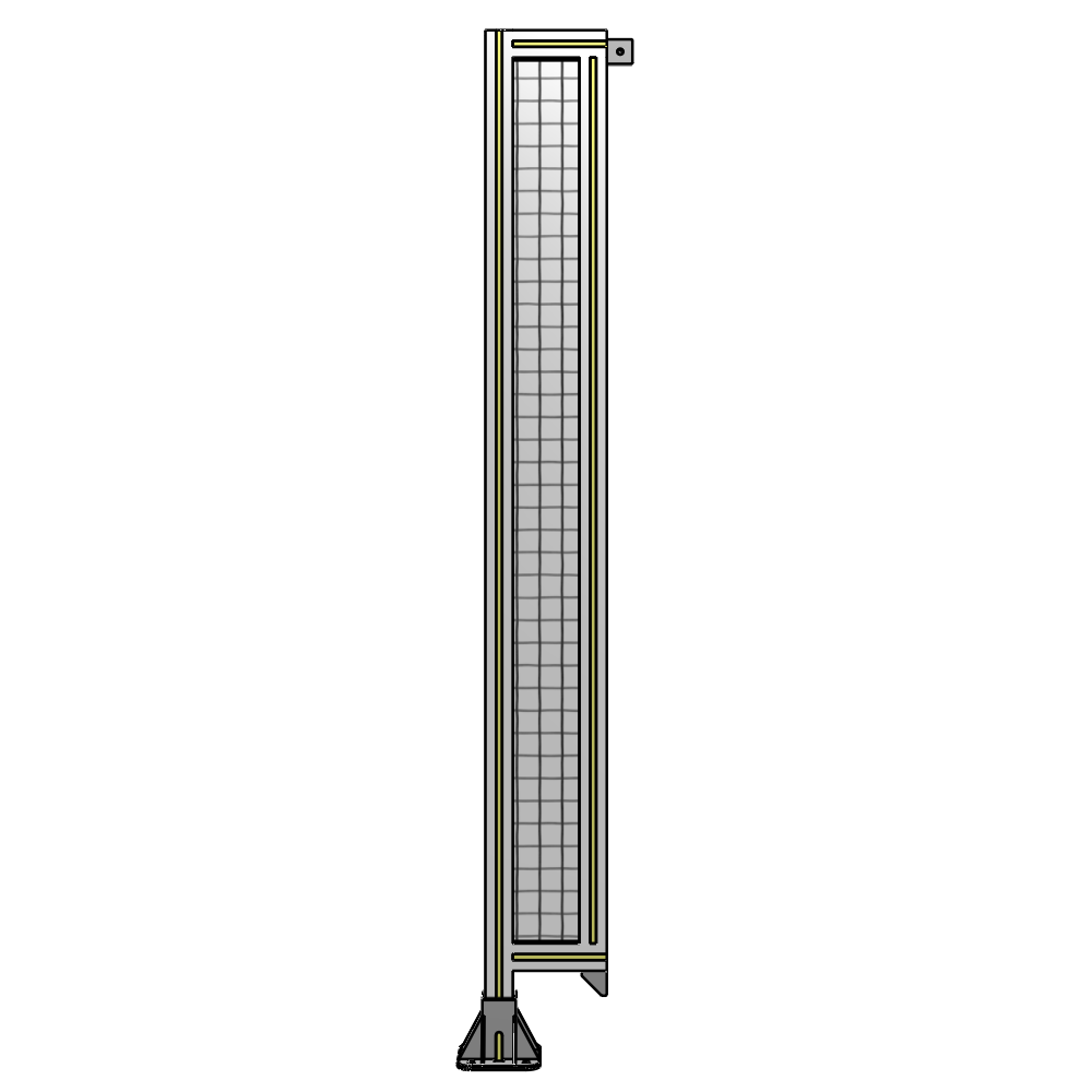 A1-1700-0200-0150-TYMFK GUARDING PANEL 1700MM TALL X 200MM WIDE 1'' MESH