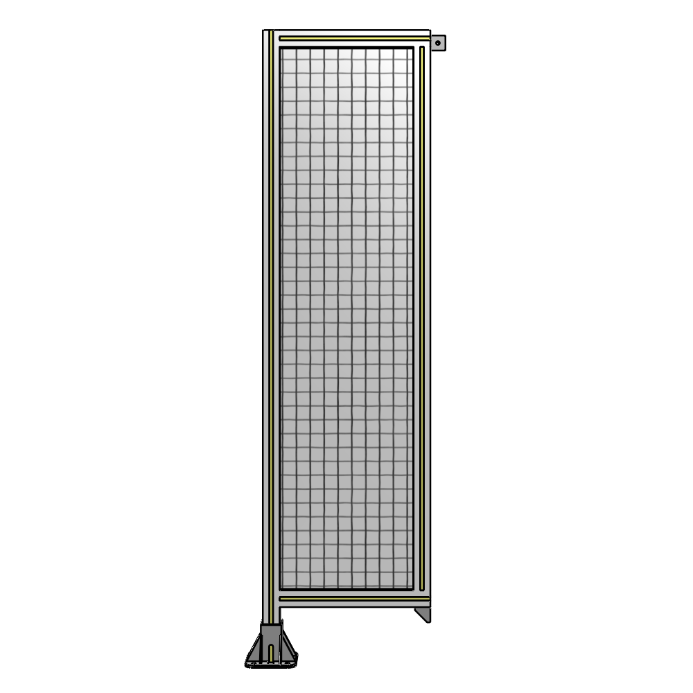 A1-1700-0450-0150-TYMFA GUARDING PANEL 1700MM TALL X 450MM WIDE 1'' MESH