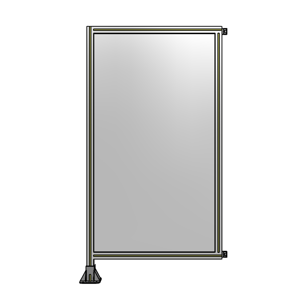 A1-1700-0900-0150-HYPFA GUARDING PANEL 1700MM TALL X 900MM WIDE 1/4'' POLYCARBONATE