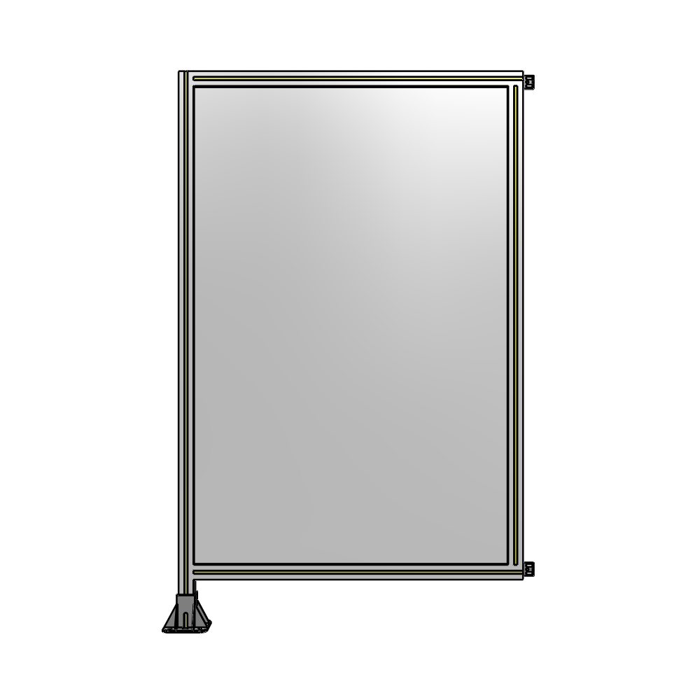A1-1700-1050-0150-HYPFA GUARDING PANEL 1700MM TALL X 1050MM WIDE 1/4'' POLYCARBONATE