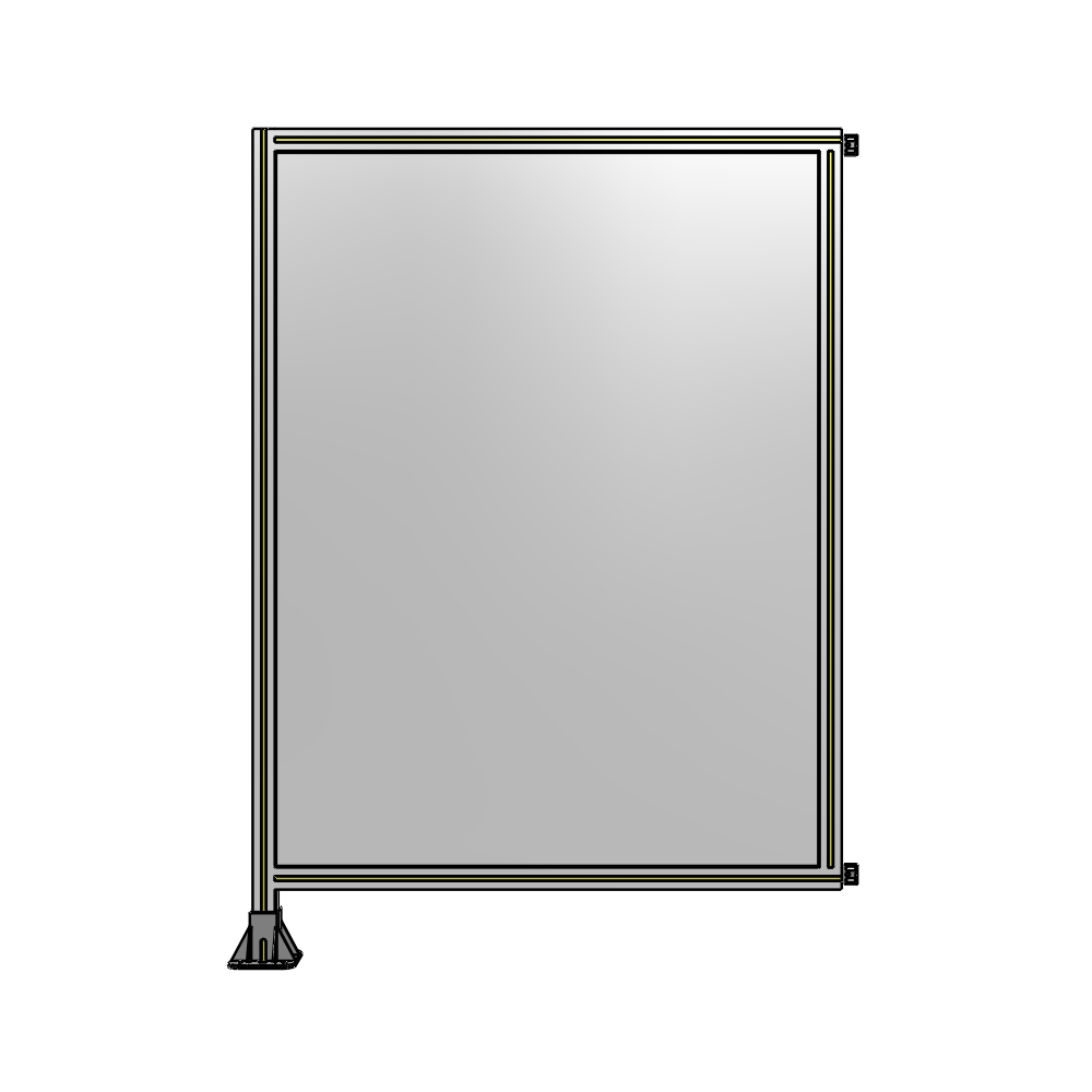 A1-1700-1200-0150-HYPFK GUARDING PANEL 1700MM TALL X 1200MM WIDE 1/4'' POLYCARBONATE