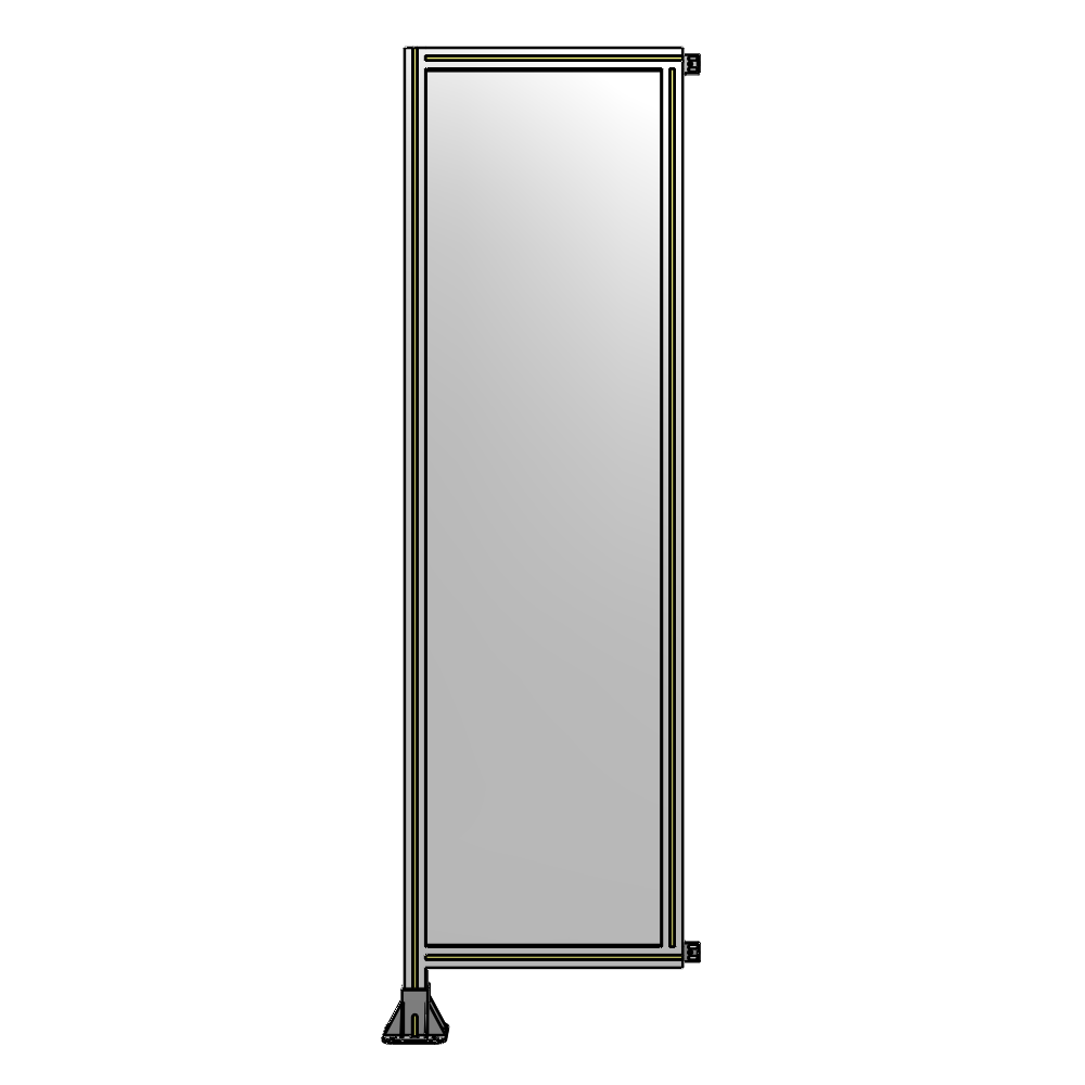 A1-2135-0600-0150-HYPFK GUARDING PANEL 2135MM TALL X 600MM WIDE 1/4'' POLYCARBONATE
