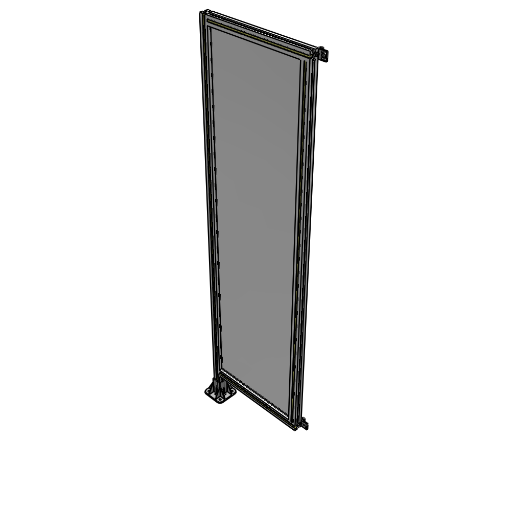 A1-2135-0600-0150-HYPFK GUARDING PANEL 2135MM TALL X 600MM WIDE 1/4'' POLYCARBONATE