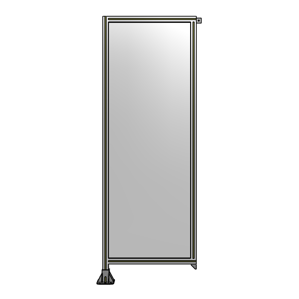 A1-2135-0750-0150-TYPFK GUARDING PANEL 2135MM TALL X 750MM WIDE 1/4'' POLYCARBONATE