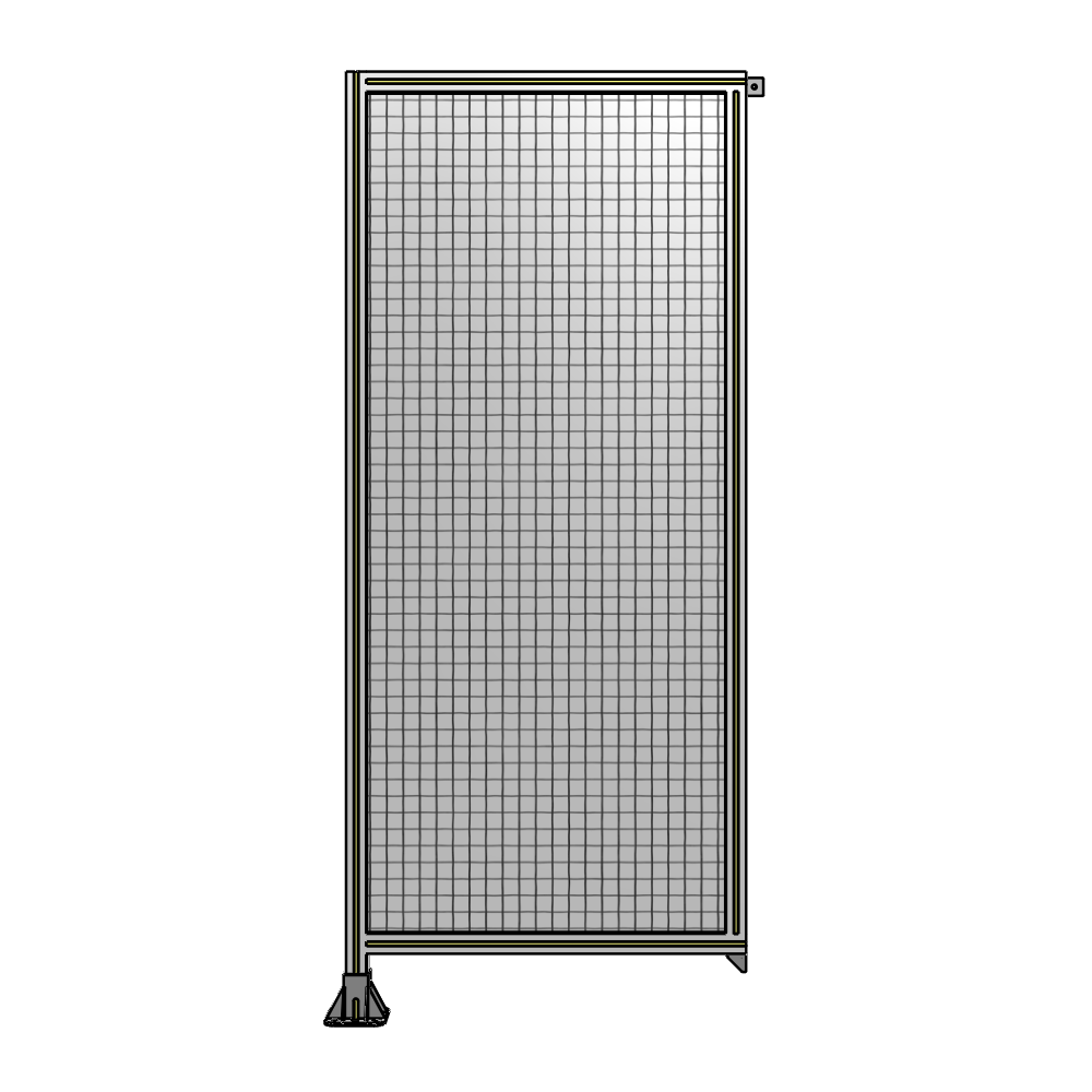 A1-2135-0900-0150-TYMFA GUARDING PANEL 2135MM TALL X 900MM WIDE 1'' MESH