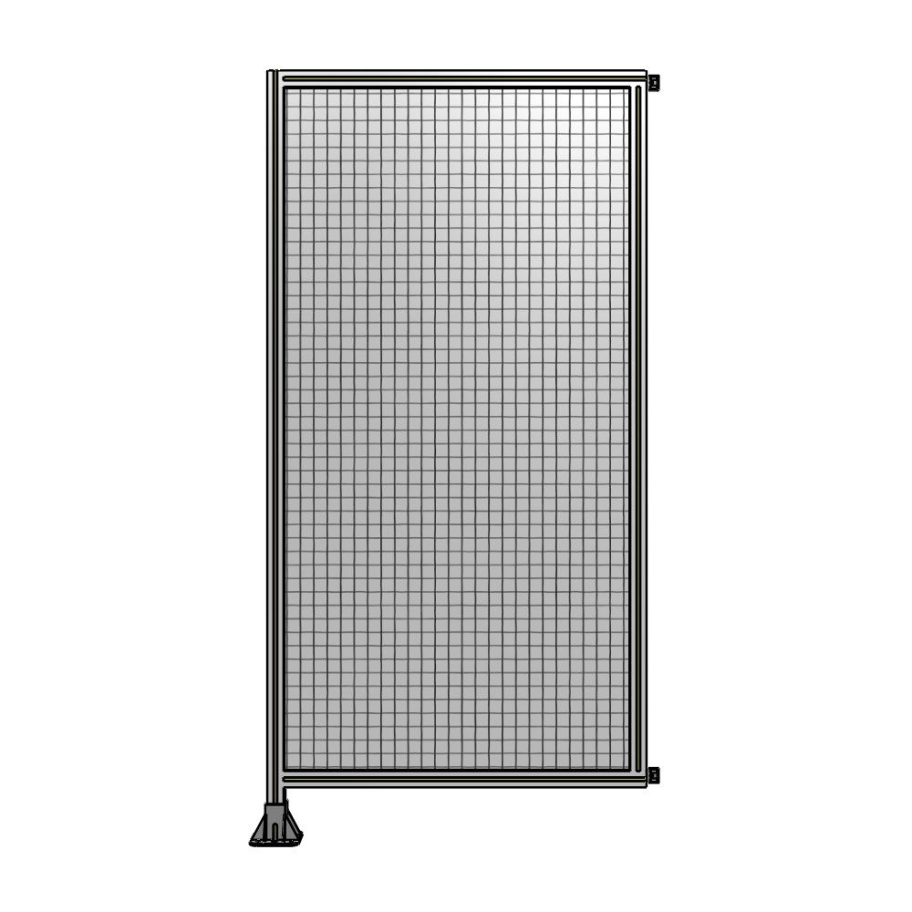 A1-2135-1050-0150-HYMFA GUARDING PANEL 2135MM TALL X 1050MM WIDE 1'' MESH