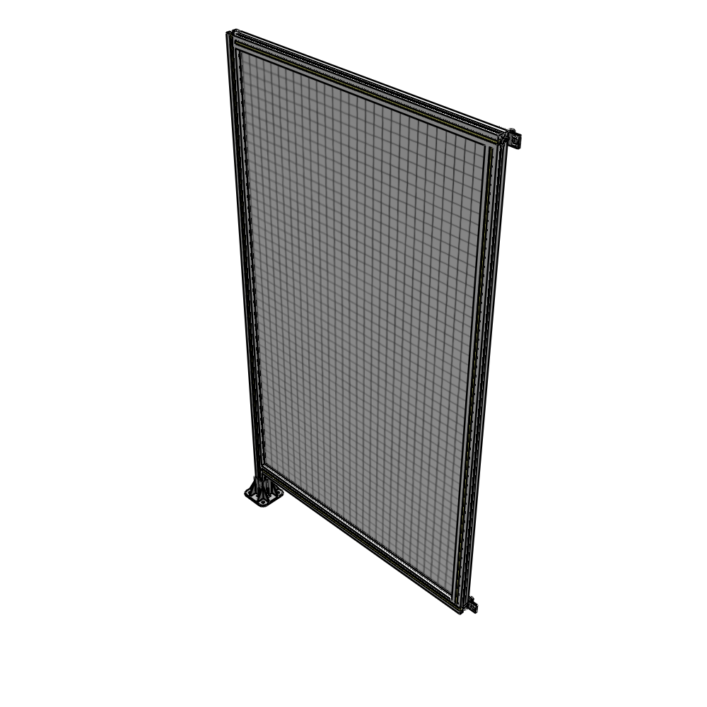 A1-2135-1200-0150-HYMFA GUARDING PANEL 2135MM TALL X 1200MM WIDE 1'' MESH