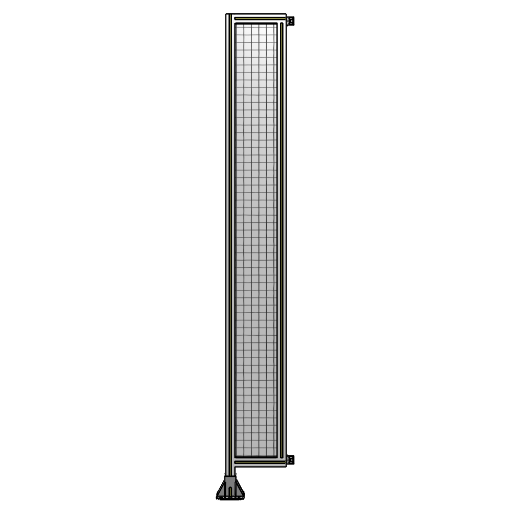 A1-2400-0300-0150-HYMFA GUARDING PANEL 2400MM TALL X 300MM WIDE 1'' MESH