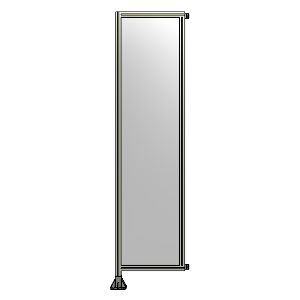 A1-2400-0600-0150-HYPFA GUARDING PANEL 2400MM TALL X 600MM WIDE 1/4'' POLYCARBONATE