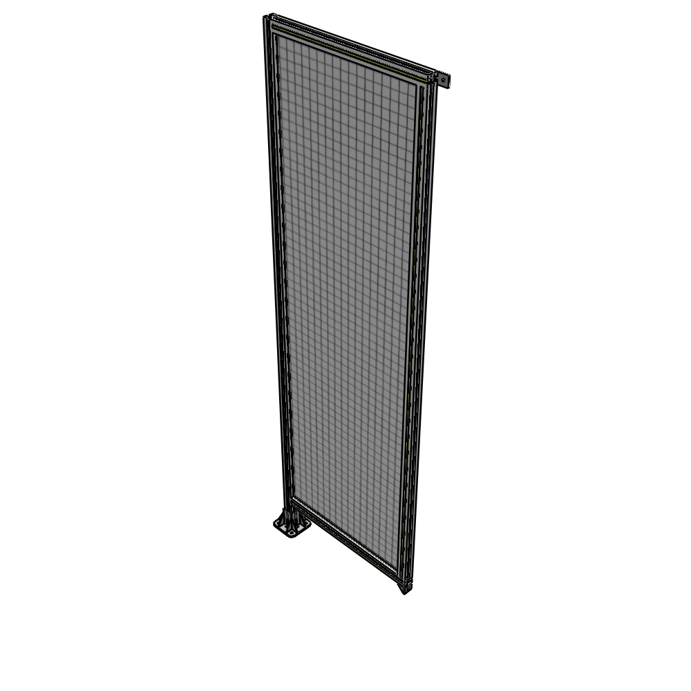 A1-2400-0750-0150-TYMFK GUARDING PANEL 2400MM TALL X 750MM WIDE 1'' MESH