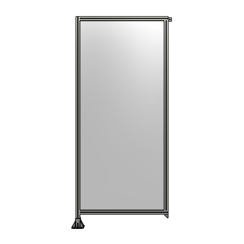 A1-2400-1050-0150-TYPFA GUARDING PANEL 2400MM TALL X 1050MM WIDE 1/4'' POLYCARBONATE