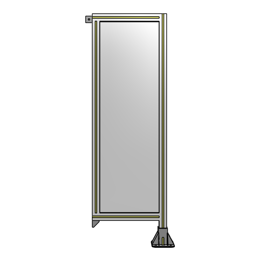 A2-1400-0450-0150-TYPFK GUARDING PANEL 1400MM TALL X 450MM WIDE 1/4'' POLYCARBONATE