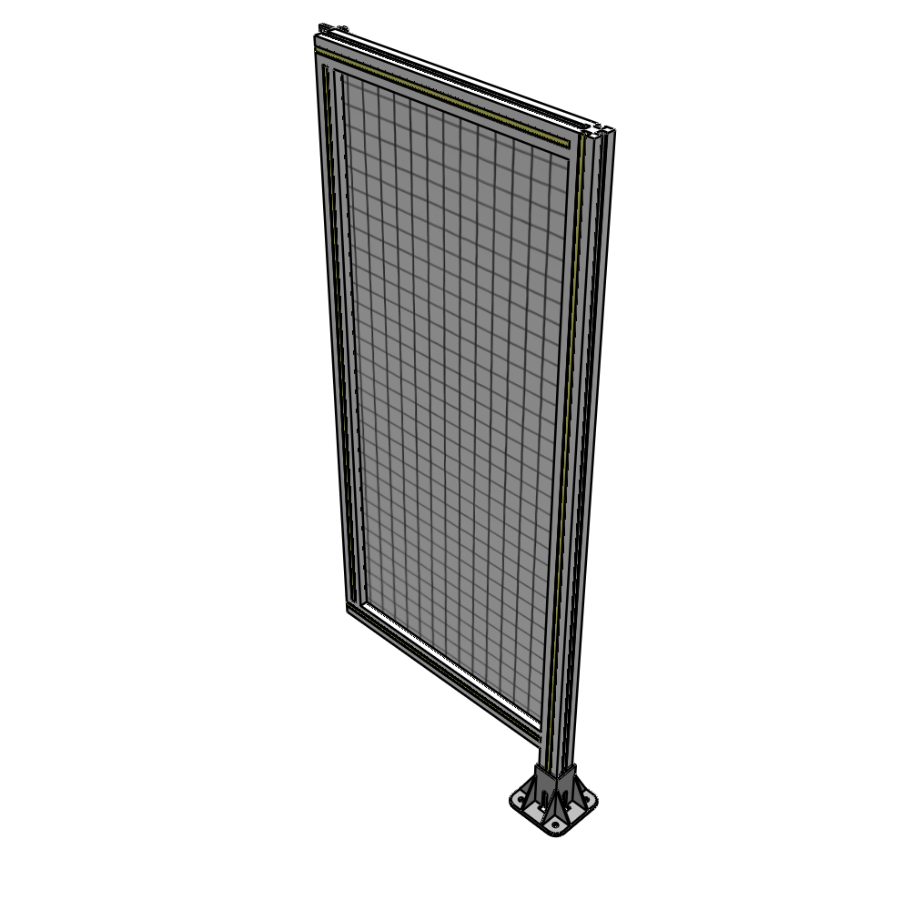 A2-1400-0600-0150-HYMFA GUARDING PANEL 1400MM TALL X 600MM WIDE 1'' MESH