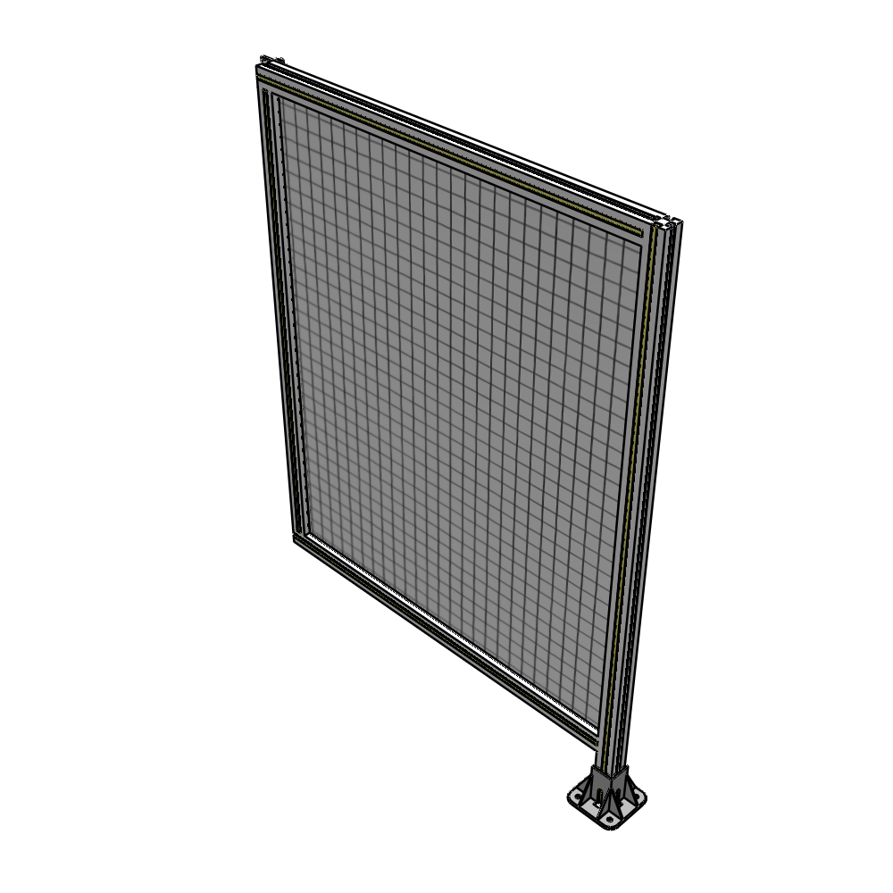 A2-1400-1050-0150-HYMFA GUARDING PANEL 1400MM TALL X 1050MM WIDE 1'' MESH