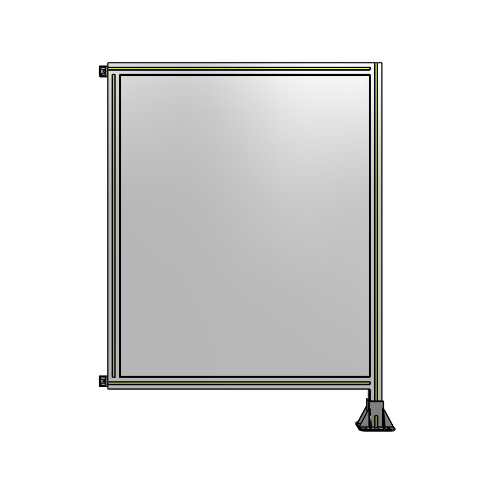 A2-1400-1050-0150-HYPFK GUARDING PANEL 1400MM TALL X 1050MM WIDE 1/4'' POLYCARBONATE