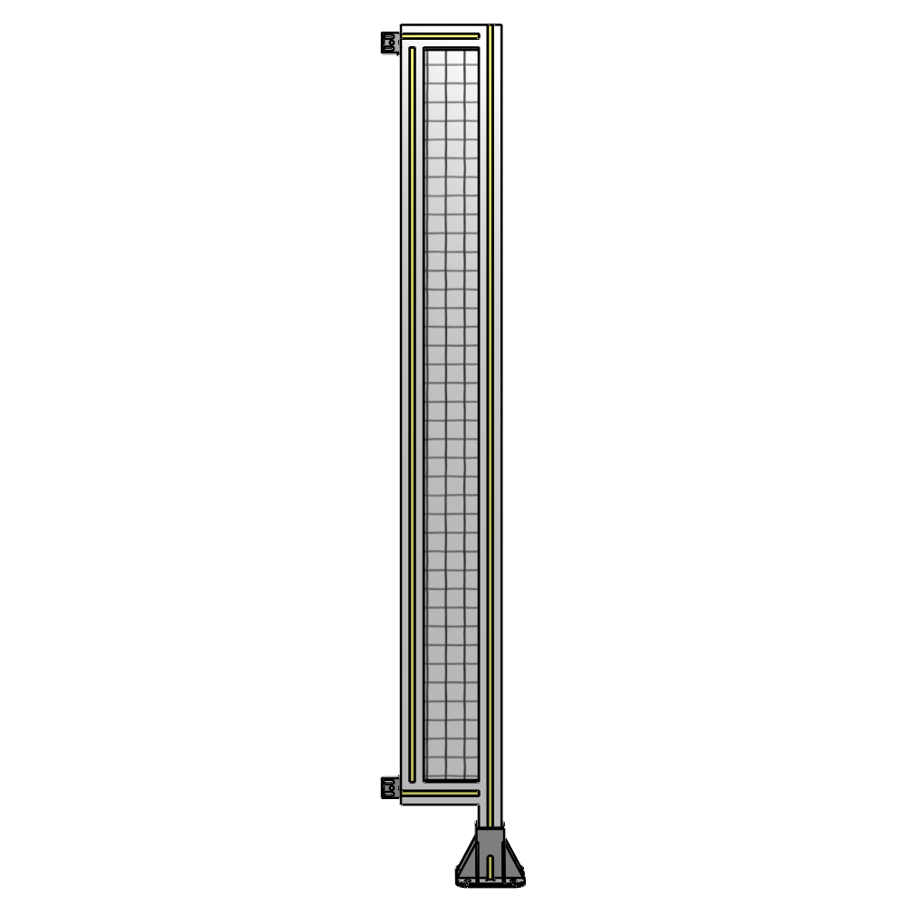 A2-1700-0200-0150-HYMFK GUARDING PANEL 1700MM TALL X 200MM WIDE 1'' MESH