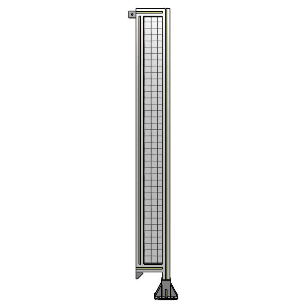 A2-1700-0200-0150-TYMFA GUARDING PANEL 1700MM TALL X 200MM WIDE 1'' MESH