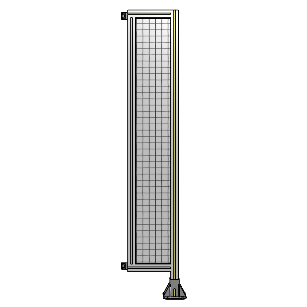 A2-1700-0300-0150-HYMFA GUARDING PANEL 1700MM TALL X 300MM WIDE 1'' MESH