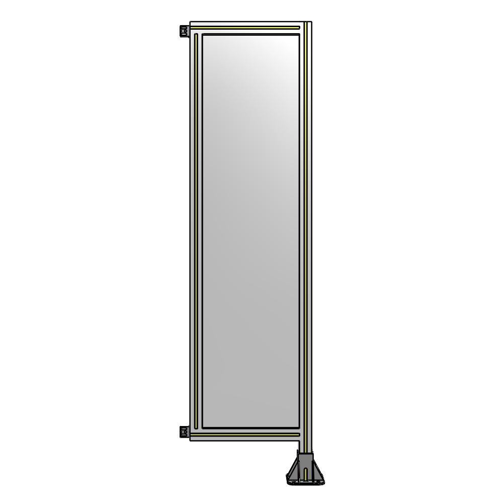 A2-1700-0450-0150-HYPFK GUARDING PANEL 1700MM TALL X 450MM WIDE 1/4'' POLYCARBONATE