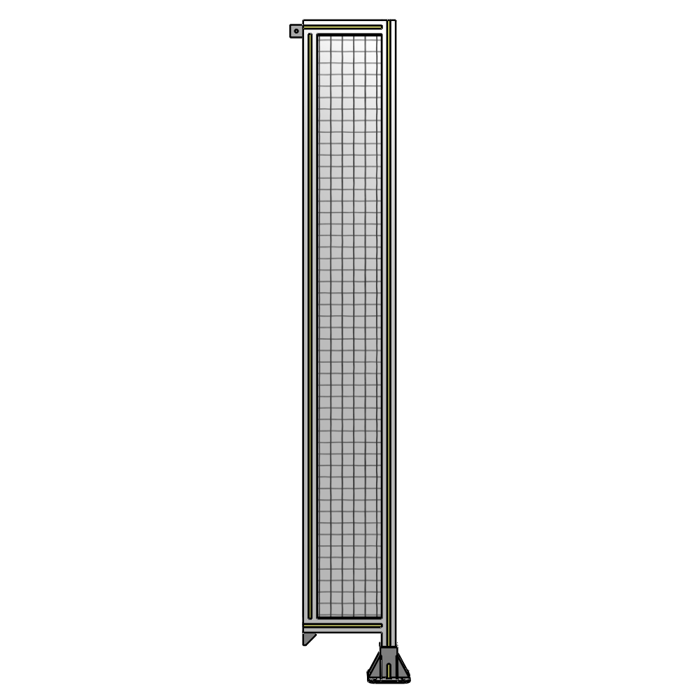 A2-2135-0300-0150-TYMFA GUARDING PANEL 2135MM TALL X 300MM WIDE 1'' MESH
