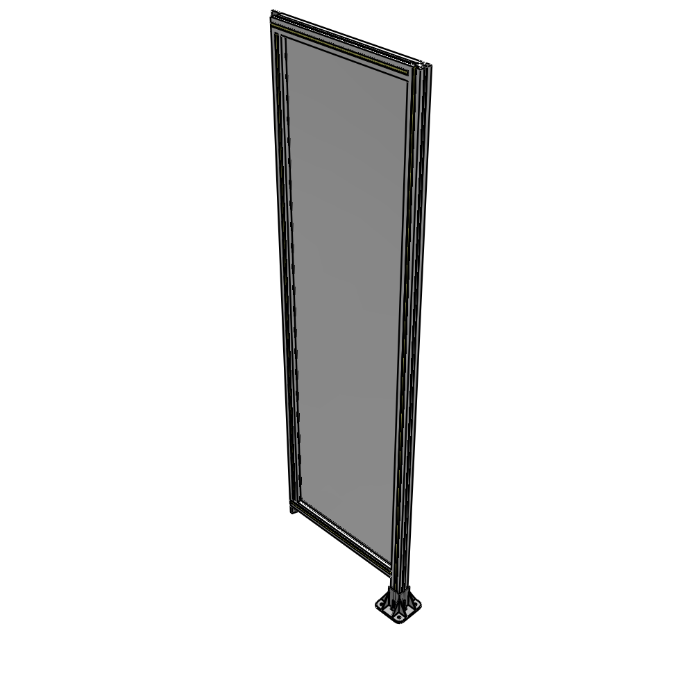 A2-2135-0600-0150-TYPFA GUARDING PANEL 2135MM TALL X 600MM WIDE 1/4'' POLYCARBONATE
