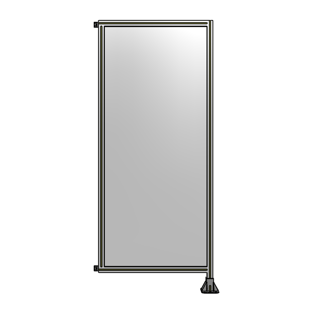 A2-2135-0900-0150-HYPFA GUARDING PANEL 2135MM TALL X 900MM WIDE 1/4'' POLYCARBONATE