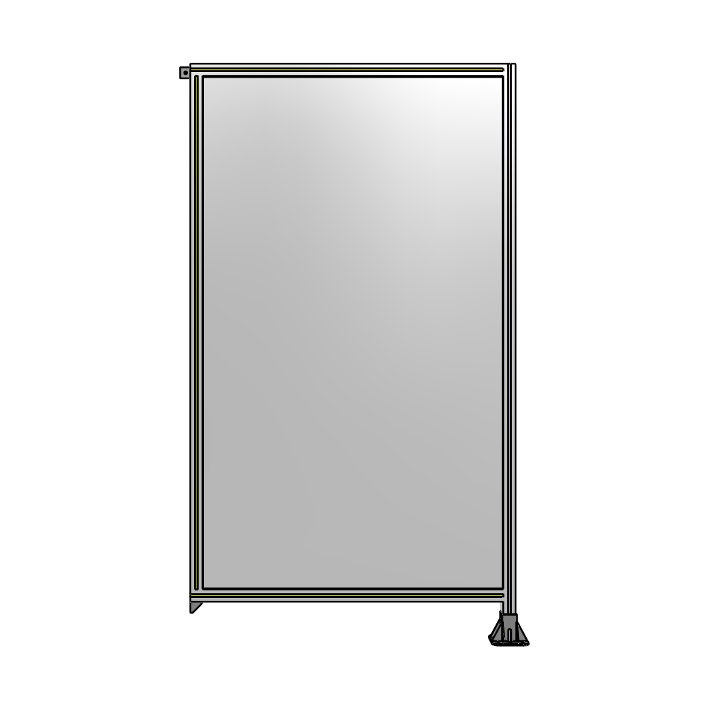 A2-2135-1200-0150-TYPFA GUARDING PANEL 2135MM TALL X 1200MM WIDE 1/4'' POLYCARBONATE