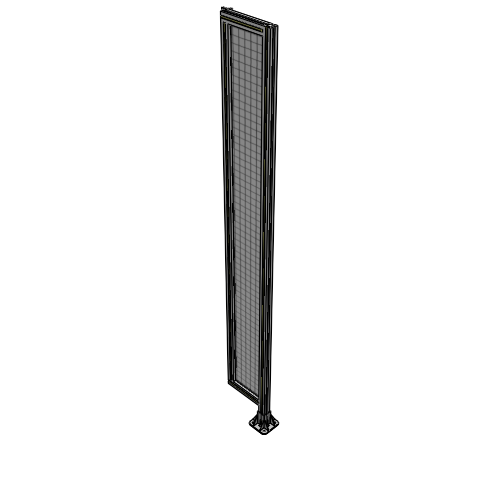 A2-2400-0300-0150-HYMFK GUARDING PANEL 2400MM TALL X 300MM WIDE 1'' MESH