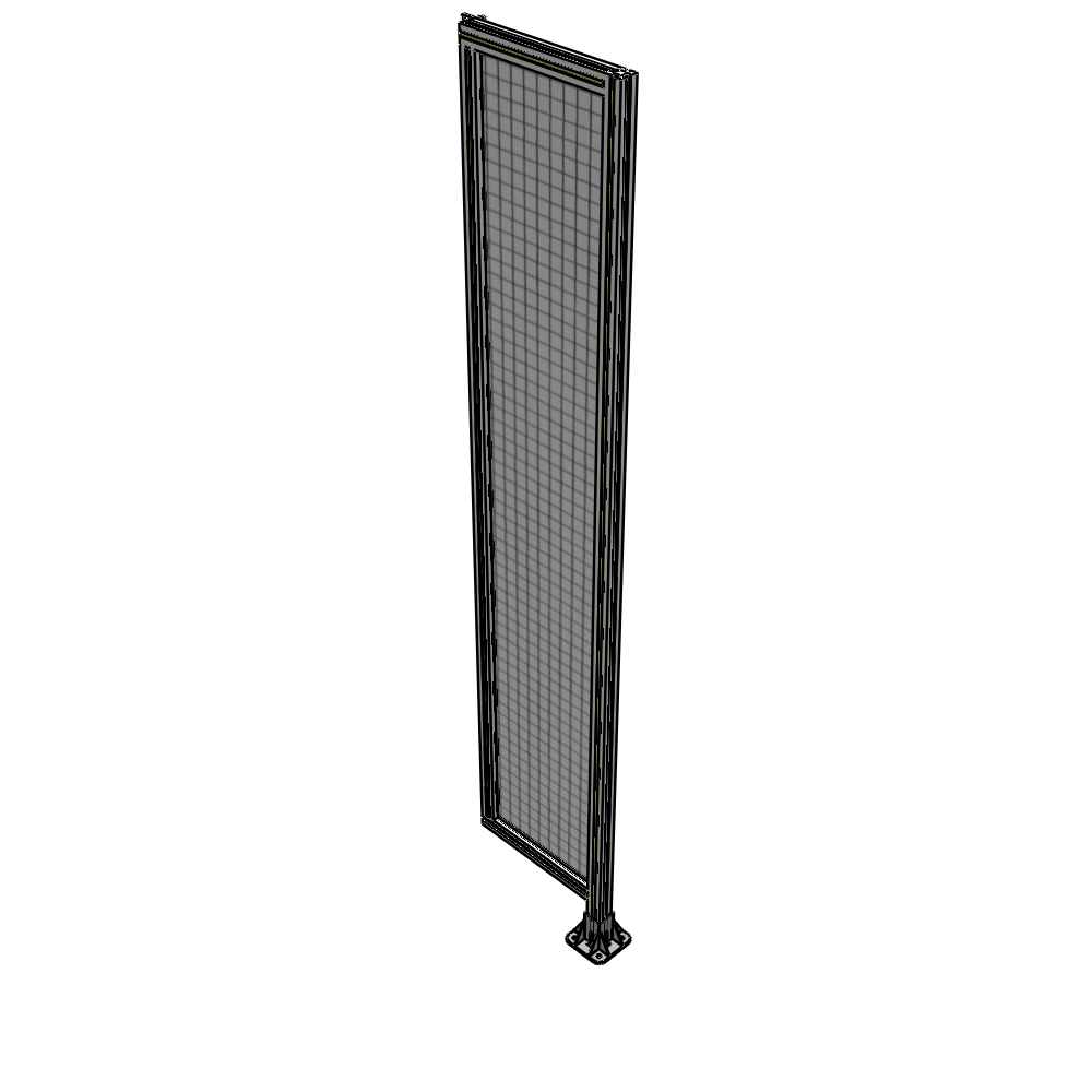 A2-2400-0450-0150-HYMFA GUARDING PANEL 2400MM TALL X 450MM WIDE 1'' MESH